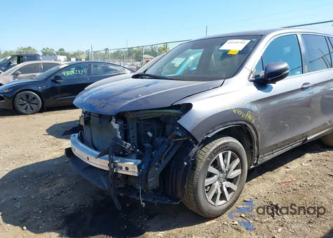 2020 Honda Pilot Awd Ex-L z USA, uszkodzony, nr VIN 5FNYF6H51LB034460